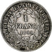 Francja, Franc, Cérès, 1895, Paris, Srebro, VF(30-35), Gadoury:465a, KM:822.1