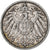 DUITSLAND - KEIZERRIJK, Wilhelm II, Mark, 1892, Karlsruhe, Zilver, FR+, KM:14