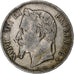 France, Napoleon III, 5 Francs, 1868, Strasbourg, Silver, VF(30-35)