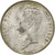 Bélgica, Albert I, 1 Franc, 1913, Plata, MBC, KM:72