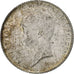 Bélgica, Albert I, Franc, 1913, Plata, MBC, KM:72.1