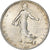 Francia, Franc, Semeuse, 1920, Paris, Plata, MBC+, Gadoury:467, KM:844.1