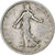 Francia, Franc, Semeuse, 1907, Paris, Plata, MBC, Gadoury:467, KM:844.1