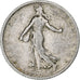 Francia, Franc, Semeuse, 1907, Paris, Argento, BB, Gadoury:467, KM:844.1