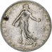 Francia, Franc, Semeuse, 1911, Paris, Argento, BB, Gadoury:467, KM:844.1