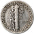 USA, Dime, Mercury Dime, 1941, U.S. Mint, Srebro, EF(40-45), KM:140