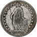 Svizzera, 1/2 Franc, 1899, Bern, Argento, MB, KM:23