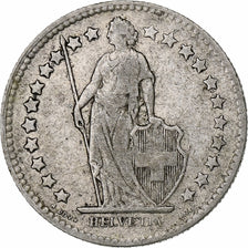 Szwajcaria, 1/2 Franc, 1894, Paris, Srebro, VF(20-25), KM:23