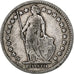 Zwitserland, 1/2 Franc, 1907, Bern, Zilver, FR+, KM:23