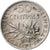 Francia, 50 Centimes, Semeuse, 1918, Paris, Plata, MBC+, Gadoury:420, KM:854