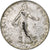 Francia, 50 Centimes, Semeuse, 1914, Paris, Plata, MBC+, Gadoury:420, KM:854