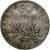 Francia, 50 Centimes, Semeuse, 1905, Paris, Plata, BC, Gadoury:420, KM:854