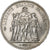Frankrijk, 5 Francs, Hercule, 1877, Paris, Zilver, PR+, Gadoury:745a, KM:820.1