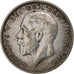 Great Britain, George V, 1/2 Crown, 1933, Silver, EF(40-45), KM:835