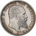 Estados alemanes, WURTTEMBERG, Wilhelm II, 2 Mark, 1904, Freudenstadt, Plata