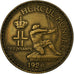 Monaco, Louis II, Franc, 1926, Poissy, Aluminum-Bronze, EF(40-45)