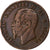 Włochy, Vittorio Emanuele II, 10 Centesimi, 1863, Miedź, VF(30-35), KM:11.2