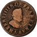 Francia, Henri IV, Double Tournois, 1599, Paris, Cobre, BC+, Duplessy:1273