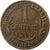 Francia, Centime, Dupuis, 1920, Paris, Bronzo, BB, Gadoury:90, KM:840