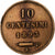 San Marino, 10 Centesimi, 1893, Rome, Copper, VF(30-35), KM:2