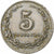 Argentine, 5 Centavos, 1897, Cupro-nickel, TTB, KM:34