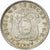 Ecuador, 1/2 Decimo, Medio, 1915, Heaton, Silver, AU(50-53), KM:55.2