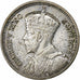 New Zealand, George V, 3 Pence, 1934, Silver, EF(40-45), KM:1