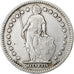 Svizzera, Franc, 1912, Bern, Argento, BB, KM:24