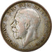 Wielka Brytania, George V, 1/2 Crown, 1927, Srebro, VF(30-35), KM:830