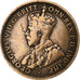 Jersey, George V, 1/12 Shilling, 1911, Bronzo, MB+, KM:12