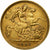 Groot Bretagne, Edward VII, 1/2 Sovereign, 1906, Goud, ZF+, KM:804