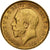 Groot Bretagne, George V, 1/2 Sovereign, 1913, Goud, ZF+, KM:819