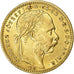 Hongarije, Franz Joseph I, 8 Forint 20 Francs, 1889, Kormoczbanya, Goud, ZF+