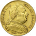 France, Louis XVIII, 20 Francs, 1815, Paris, Gold, AU(50-53), Gadoury:1026