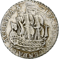 Niederlande, ZEELAND, 6 Stuivers, Scheepjesschelling, 1791, Silber, S+, KM:90.2