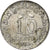 Ceilán, George V, 10 Cents, 1920, Plata, MBC, KM:104a