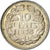 Netherlands, Wilhelmina I, 10 Cents, 1938, Utrecht, Silver, EF(40-45), KM:163