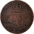 Francia, Louis XVI, Sol, 1781, Lille, 1er sem, Cobre, BC, Gadoury:350, KM:578.16