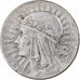 Polonia, 10 Zlotych, 1932, Warsaw, Argento, BB, KM:22