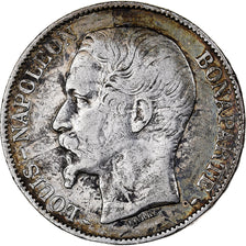 Francja, 5 Francs, Napoléon III, 1852, Paris, Srebro, VF(30-35), Gadoury:726