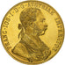 Áustria, Franz Joseph I, 4 Ducat, 1915, Nova cunhagem, Dourado, AU(55-58)