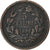 Luxembourg, William III, 5 Centimes, 1854, Utrecht, Bronze, TB+, KM:22.1