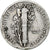 Stati Uniti, Dime, Mercury, 1920, U.S. Mint, Argento, BB, KM:140