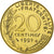 Francia, 20 Centimes, Marianne, 1997, Paris, BU, Aluminio - bronce, FDC