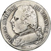 Francja, Louis XVIII, 5 Francs, Louis XVIII, 1815, Limoges, Srebro, VF(30-35)