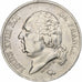 Francja, Louis XVIII, 5 Francs, 1817, Rouen, Srebro, EF(40-45), Gadoury:614