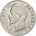 Francia, Napoleon III, 5 Francs, 1856, Paris, Plata, BC+, Gadoury:734, KM:782.1