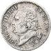 France, Louis XVIII, 1/4 Franc, 1817, Paris, Silver, AU(55-58), Gadoury:352