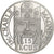 France, 100 Francs-15 Ecus, Charlemagne, 1990, Paris, BE, Silver, MS(65-70)