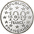 France, 100 Francs-15 Euro, Rock of Cashel, Irlande, 1997, Paris, BE, Silver